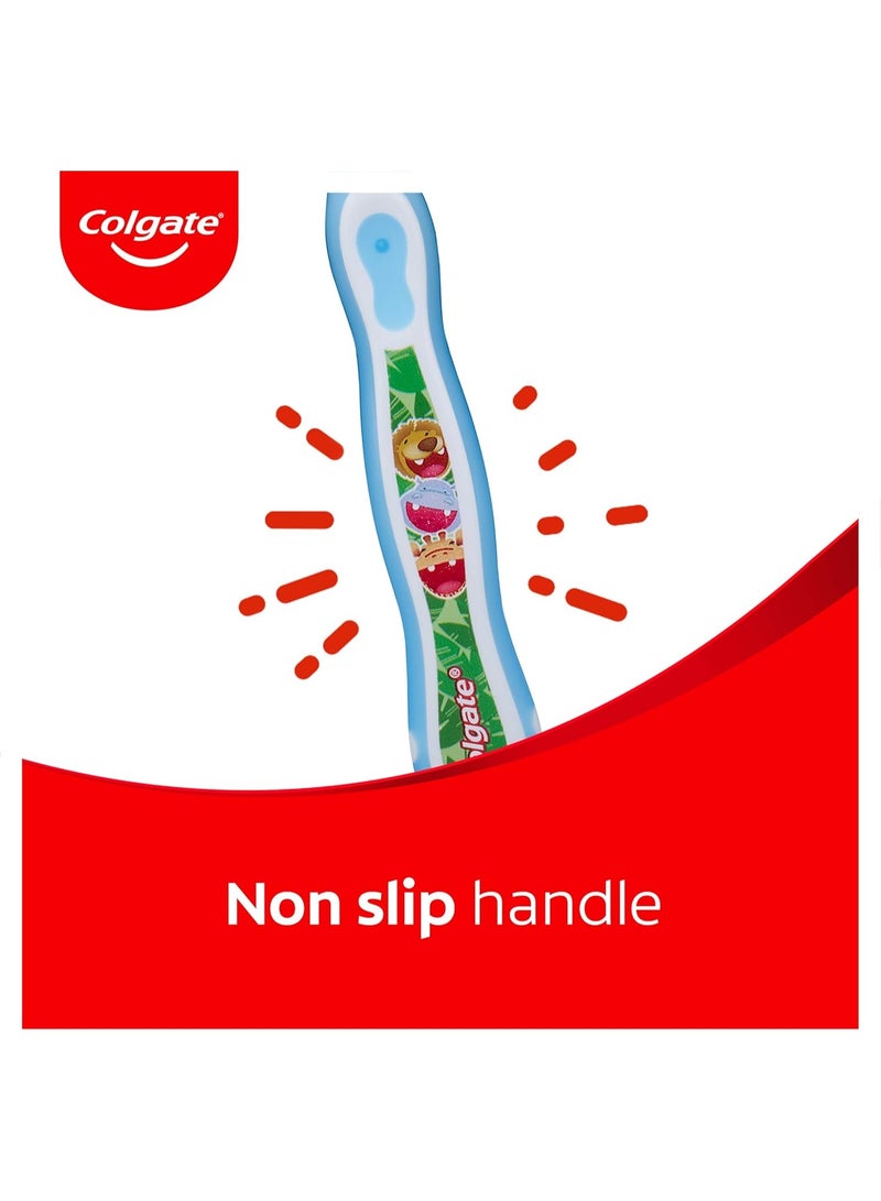 Colgate Baby Toothbrush 0-2 Years X Pack of 3Pcs - Image 4